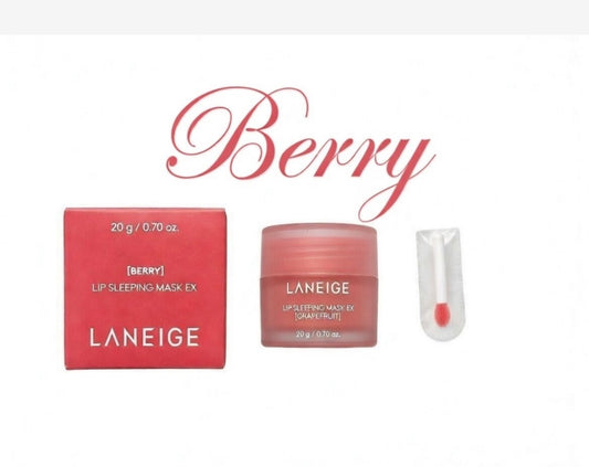 Berry Laneige Lip Sleeping Mask with Vitamin C,